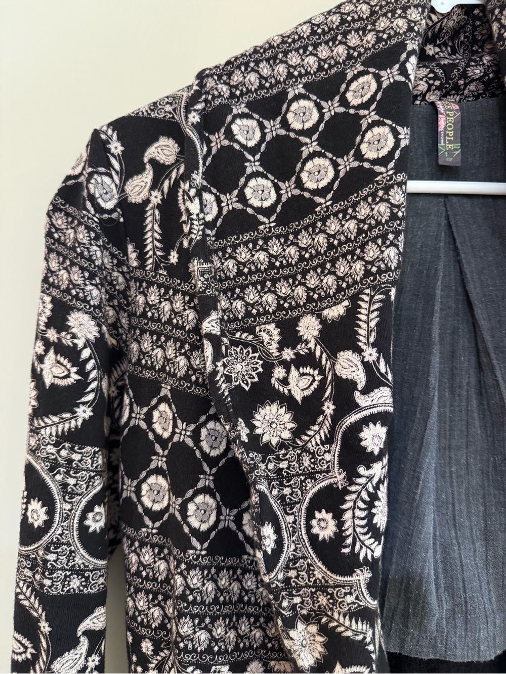 Free People Patterned Jacket - Picture 3 of 4